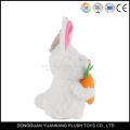 Gros bourré 15cm en peluche Mini blanc lapin jouet